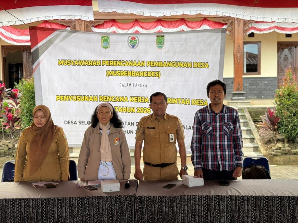 Musyawarah Perencanaan Pembangunan Desa (Musrenbangdes) Desa Selorejo dalam Rangka Penyusunan RKPDes Tahun 2026