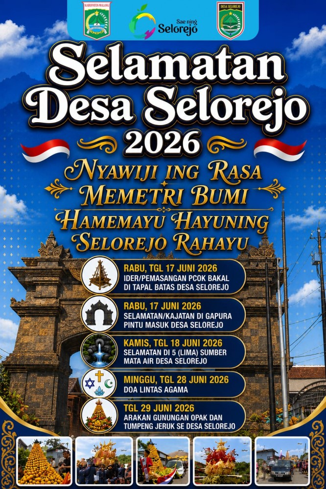 SELAMATAN DESA SELOREJO KEC. DAU KAB. MALANG TAHUN 2026